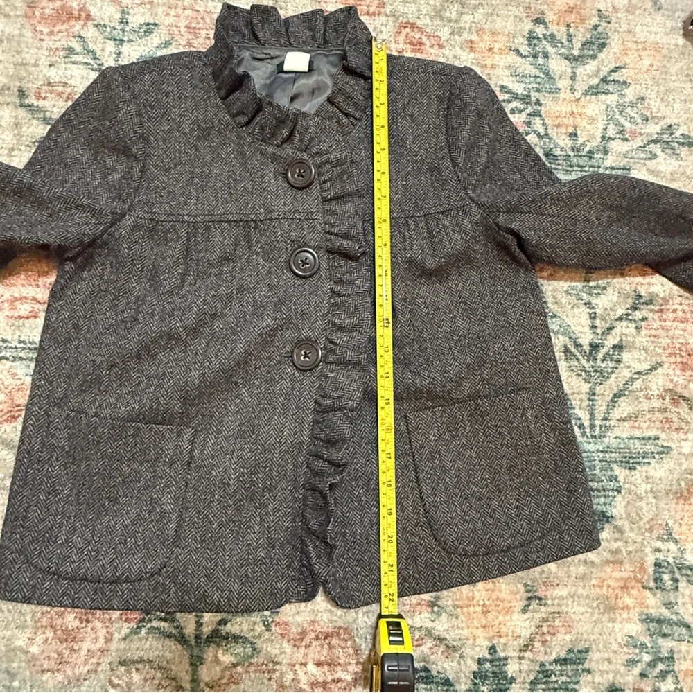 J. Crew Charcoal Fiona Jacket